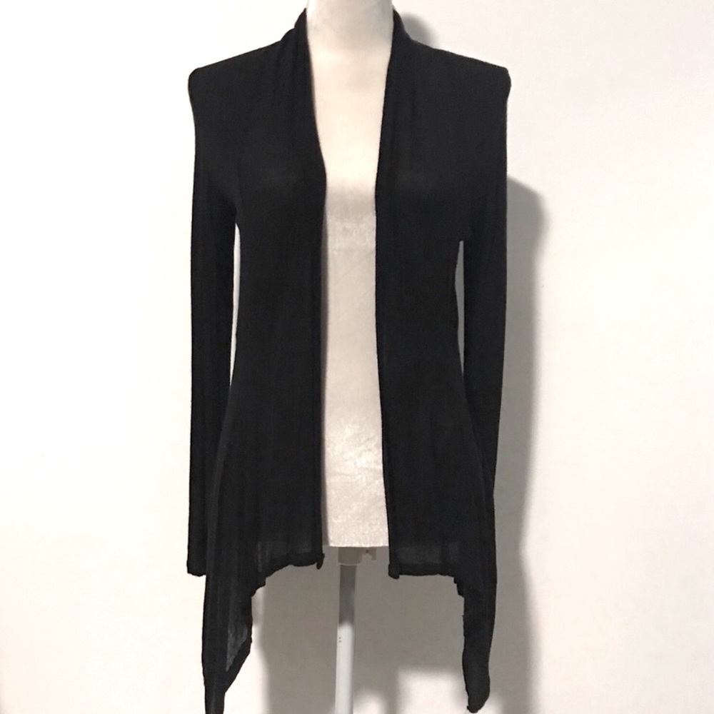 Black Rue21 Sheer Cardigan